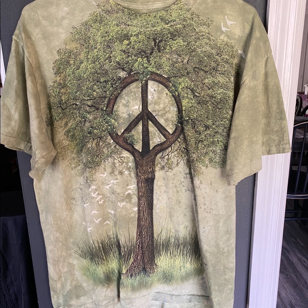 Peace Tree Tie-Dye Shirt from The Mountain